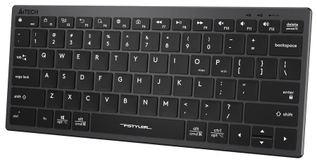 Клавиатура A4Tech Fstyler FX51 серый USB slim Multimedia (FX51 GREY)