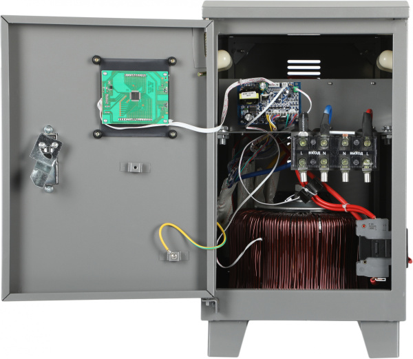 Стабилизатор напряжения Ресанта АСН-15000/1-Ц однофазный серый (63/6/11)