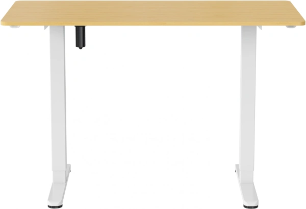 Стол для компьютера Cactus CS-ED-WTBAM столешница бамбук бежевый каркас белый 120x71x60см