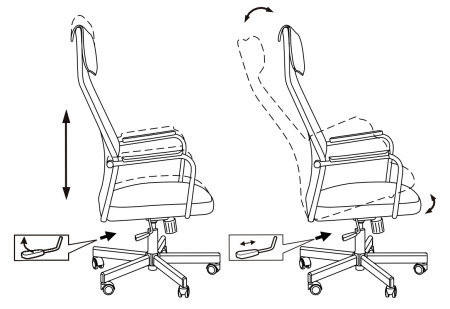 Кресло игровое Zombie One черный TW-01 3C11 сетка/ткань с подголов. крестов. металл