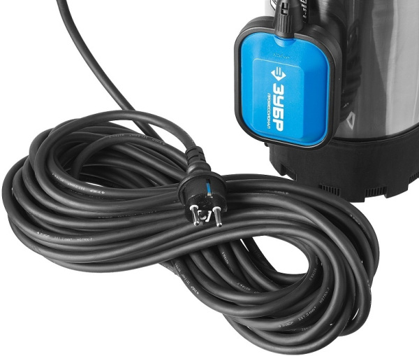 Насос дренажный Зубр НПЧ-Т5-1000-С 1000Вт 5700л/час