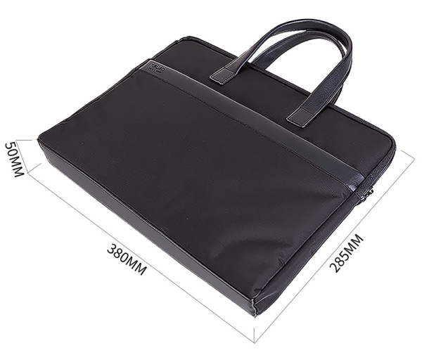 Папка-портфель Deli 63751BLACK 1 отдел. терилен черный