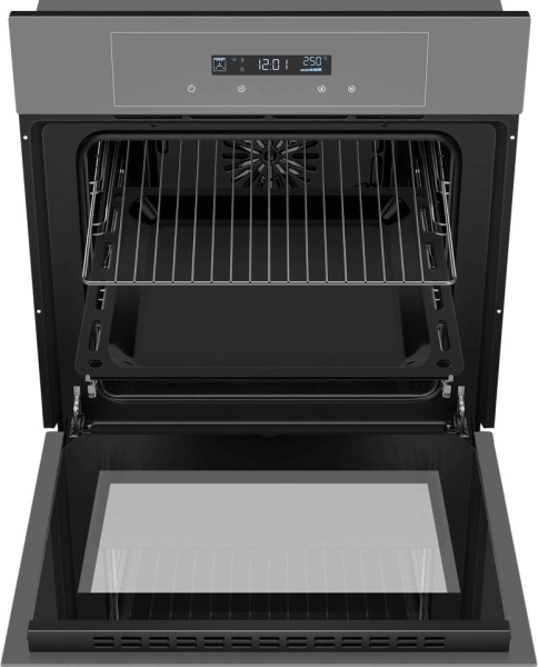 Духовой шкаф Электрический Maunfeld AEOD6063G2 серый