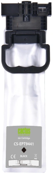 Картридж струйный Cactus CS-EPT9441 T9441 черный (66мл) для Epson WorkForce WF-C5290DW/WF-C5790DW