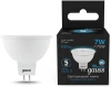 Лампа светодиодная Gauss 101505307 7Вт цок.:GU5.3 рефлек. 220B св.свеч.бел.хол. MR16 (упак.:10шт)