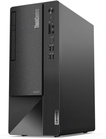 ПК Lenovo ThinkCentre Neo 50t MT i5 12400/8Gb/1Tb UHDG/DVDRW/noOS/kbNORUS/m/kb/черный