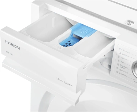 Стиральная машина Hyundai HWM 7121 класс:A+++ загрузка до 7кг отжим:1200об/мин белый