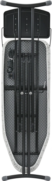 Гладильная доска Starwind SW-IB1248 122x43см рег.высот. черный/белый