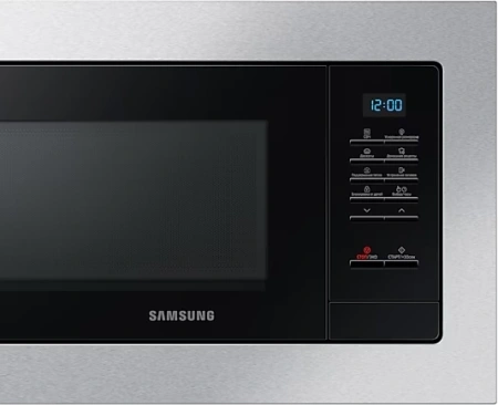 Микроволновая печь Samsung MS23A7013AT/BW 23л. 1150Вт черный (встраиваемая)