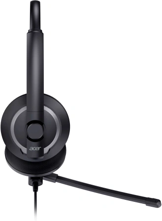 Наушники с микрофоном Acer OHW307 черный 1.8м накладные (ZL.HDSEE.002)