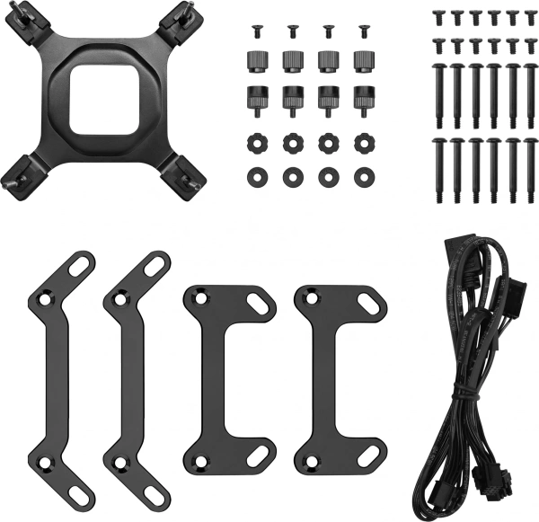 Система водяного охлаждения Deepcool Mystique 360 ARGB Soc-AM5/AM4/1200/1700/1851 черный 4-pin 36.49dB Al LCD 300W 1847gr Ret (R-LX750-BKADSNC-G-1)