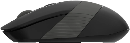 Мышь A4Tech Fstyler FG10S черный/серый оптическая (2000dpi) silent беспроводная USB для ноутбука (4but)