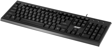 Клавиатура Acer OKW120 черный USB (ZL.KBDEE.006)