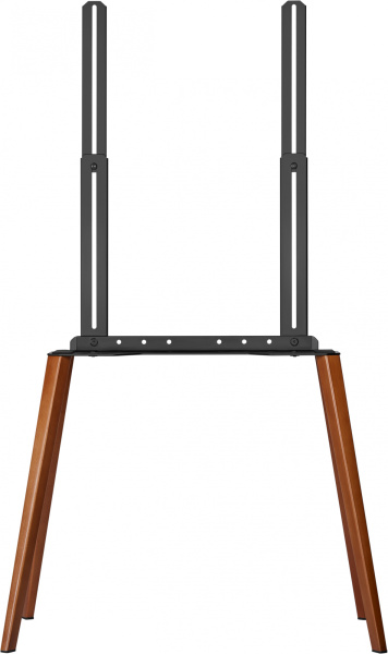 Подставка для телевизора Cactus CS-ST3644BKWN черный/орех 43"-65" макс.40кг напольный