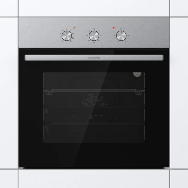 Духовой шкаф Электрический Gorenje BO6727E03NX черный/серебристый