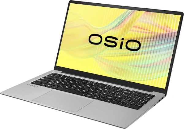 Ноутбук Osio FocusLine F160a-002 Ryzen 5 5500U 16Gb SSD512Gb AMD Radeon 16.1" IPS FHD (1920x1080) Windows 11 Home grey WiFi BT Cam 6000mAh