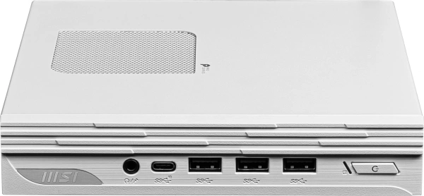 Неттоп MSI Pro DP10 12M-221RU i5 1235U (1.3) 16Gb SSD512Gb Iris Xe Windows 11 Professional 2.5xGbitEth WiFi BT 120W белый (9S6-B0A622-221)