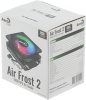 Устройство охлаждения(кулер) Aerocool Air Frost 2 Soc-AM5/AM4/1151/1200/1700 3-pin 26dB Al+Cu 110W 250gr LED Ret