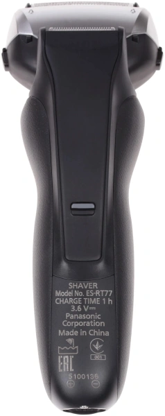 Бритва сетчатая Panasonic ES-RT77-S520 реж.эл.:3 питан.:аккум. серебристый/черный