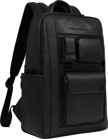 Рюкзак мужской Piquadro Liko CA6443W131/N черный кожа/ткань