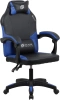 Кресло игровое Оклик Spirit черный/синий сиденье черный/синий искусст.кожа/сетка с подголов. крестов