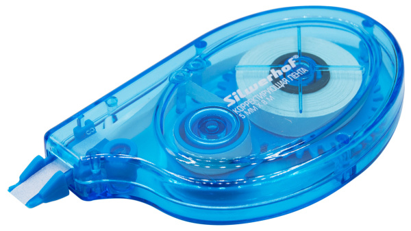 Лента коррект. Silwerhof 443018 8мх5мм с боковой подачей ленты блистер