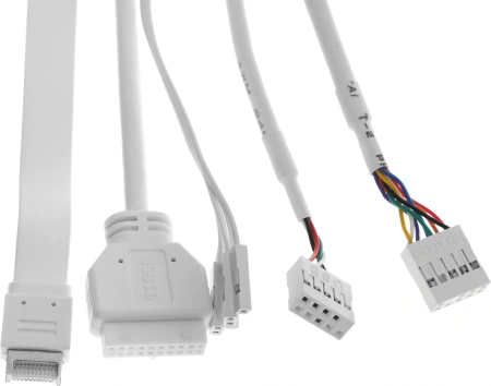 Корпус Accord M3301 белый без БП mATX 6x120mm 2x140mm 1xUSB2.0 1xUSB3.0 audio bott PSU