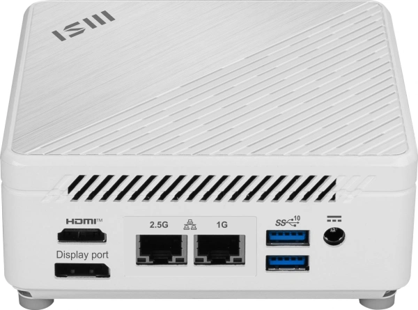 Неттоп MSI Cubi 5 12M-047XRU i3 1215U (1.2) 8Gb SSD256Gb UHDG noOS 2.5xGbitEth+1xGbitEth WiFi BT 65W белый (9S6-B0A812-297)