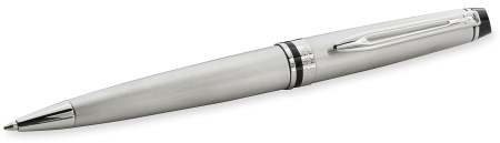 Ручка шариков. Waterman Expert 3 (CWS0952100) Stainless Steel CT M син. черн. подар.кор. сменный стержень 1стерж. кругл. 1цв.