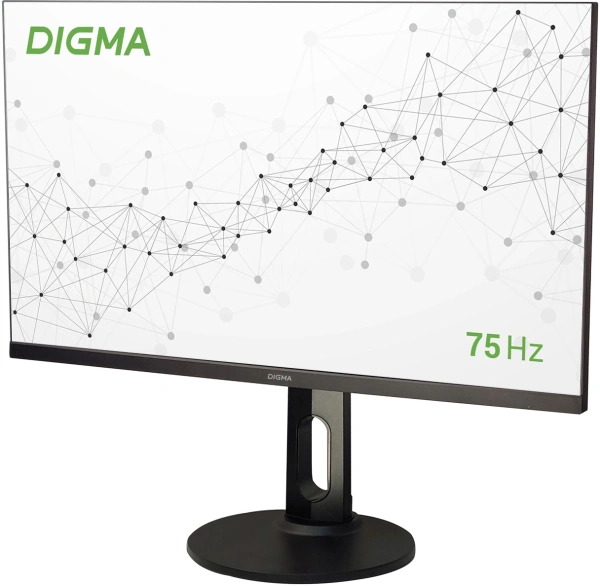 Монитор Digma 27" Progress 27P605F черный IPS LED 16:9 HDMI M/M матовая HAS Piv 300cd 178гр/178гр 1920x1080 75Hz G-Sync FreeSync DP FHD 6.05кг