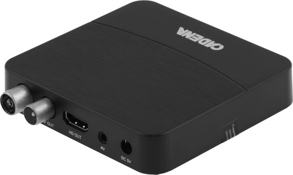 Ресивер DVB-T2 Cadena CDT-2388S черный