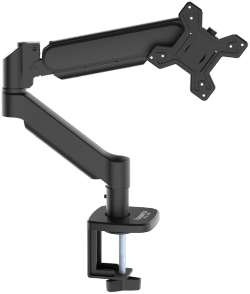 Кронштейн для мониторов ЖК Buro BU-M11 черный 17"-32" макс.10кг крепление к столешнице поворот и нак