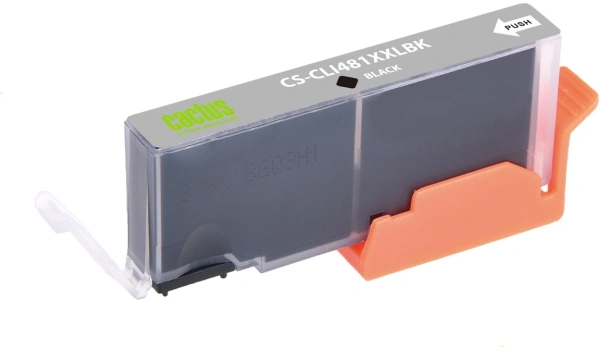 Картридж струйный Cactus CS-CLI481XXLBK черный (12мл) для Canon Pixma TR7540/TR8540/TS6140/TS8140