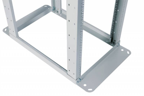 Стойка двухрамная ЦМО СТК-С-45.2.1000 45U 560ммX1280мм направл.под закл.гайки 480кг серый