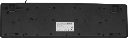 Клавиатура Defender Element HB-520 черный USB