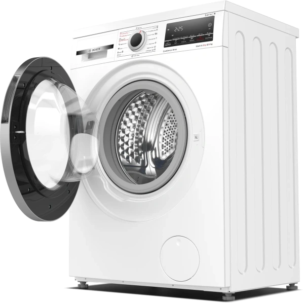 Стиральная машина Bosch WDS28460ME пан.англ. класс: A загр.фронтальная макс.:8кг (с сушкой) белый инвертер