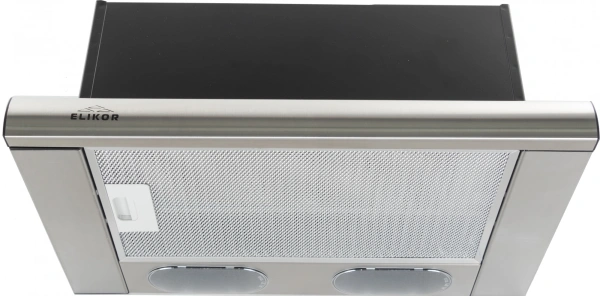 Вытяжка встраиваемая Elikor Интегра 50Н-400-В2Л нержавеющая сталь управление: кнопочное (1 мотор)