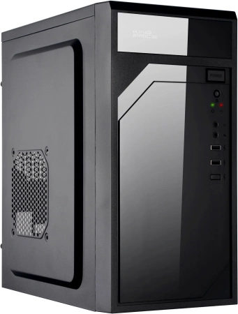 Корпус KingPrice KPCC-MN208 черный без БП mATX 2xUSB2.0 audio