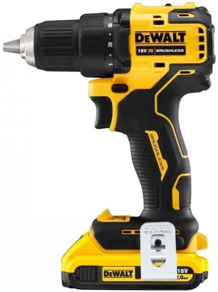 Дрель-шуруповерт DeWalt DCD708D2T-QW 340Вт аккум. патрон:быстрозажимной (кейс в комплекте)
