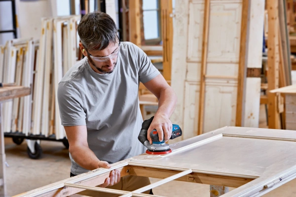 Эксцентриковая шлифмашина Bosch GEX 18V-125 D125мм аккум. (0601372201)