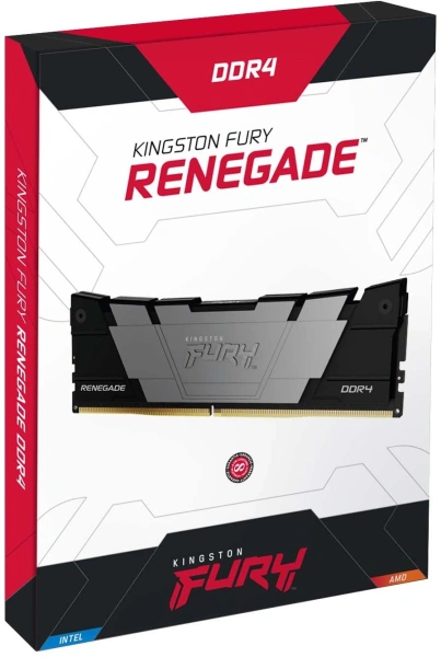 Память DDR4 16GB 4000MHz Kingston KF440C19RB12/16 Fury Renegade Black RTL Gaming PC4-32000 CL19 DIMM