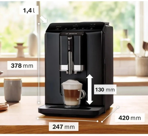 Кофемашина Bosch TIE20119 1300Вт черный