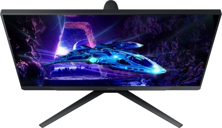 Монитор Samsung 24" Odyssey G3 S24DG300EIXCI черный VA LED 16:9 HDMI матовая HAS Piv 250cd 178гр/178гр 1920x1080 180Hz FreeSync DP FHD 3.9кг