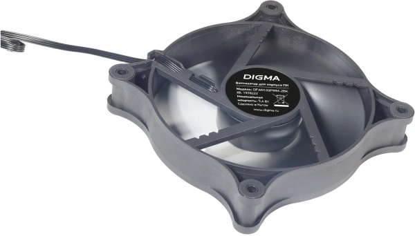 Вентилятор Digma DFAN120PWM-2BK 120x120 4-pin Ret