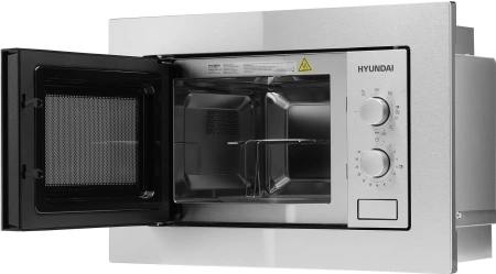 Микроволновая печь Hyundai HBW 2030 IX 20л. 800Вт нержавеющая сталь (встраиваемая)