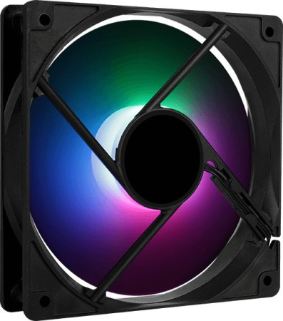 Вентилятор Aerocool Frost 12 PWM 120x120mm 4-pin 18-28dB 160gr LED Ret