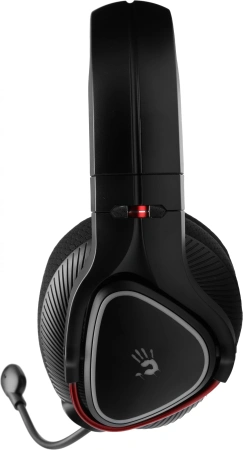 Наушники с микрофоном A4Tech Bloody MR710 черный 1.5м мониторные BT/Radio оголовье (MR710 BLACK)