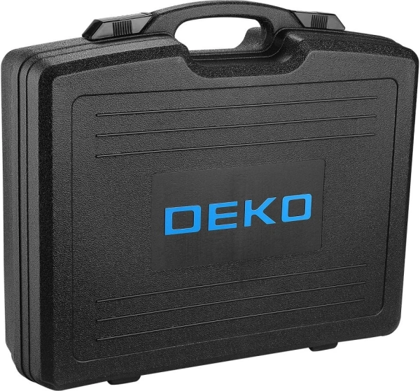 Эксцентриковая шлифмашина Deko DKCP20DA PRO аккум. жестк.кейс (085-1066)