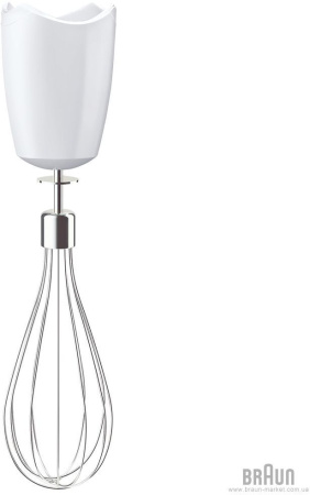 Блендер погружной Braun MQ3045WH Aperitive 700Вт белый/синий