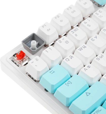 Клавиатура A4Tech Bloody S515R механическая белый USB for gamer LED (S515R ICY WHITE)